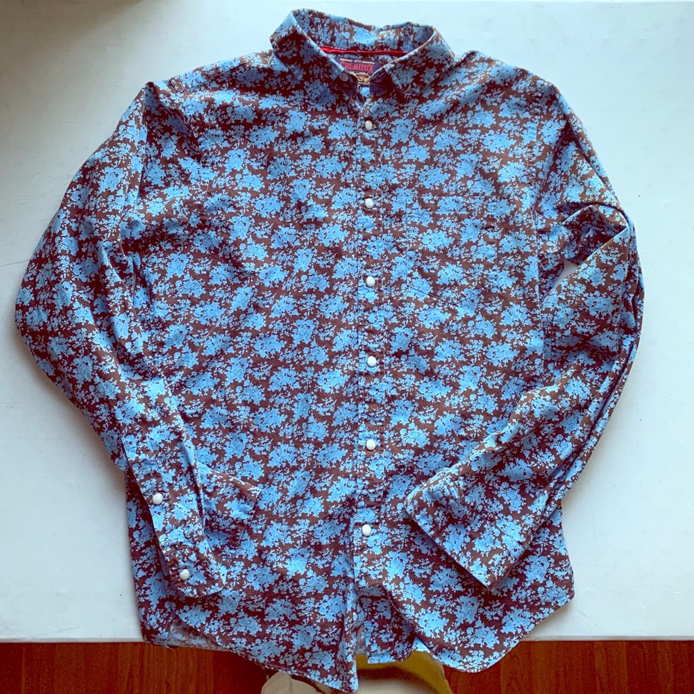 Daniel Cremieux Flowered Button Down! - image 1